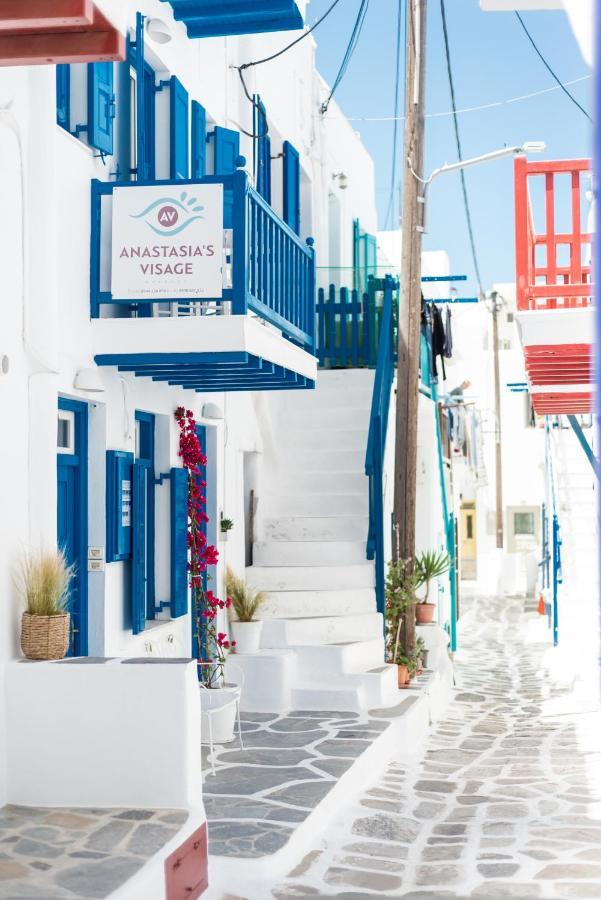 Mykonos Town Anastasia'S Visage Stylish Accommodation Rooms City Centre Mykonos מראה חיצוני תמונה